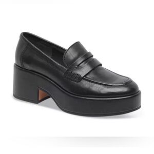 Dolce Vita Black Chunky Loafers